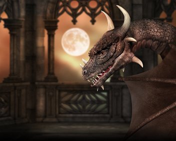A dragon in the house