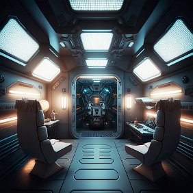 A light speed scene