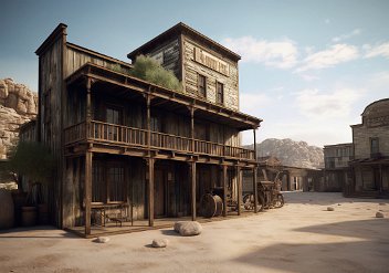 Wild wild west saloon